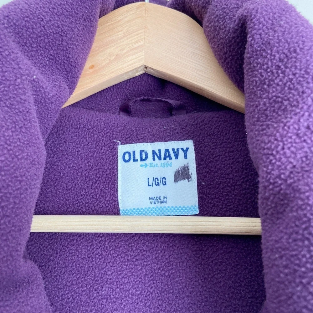 Old Navy Women's Deep Purple Quilted Vest